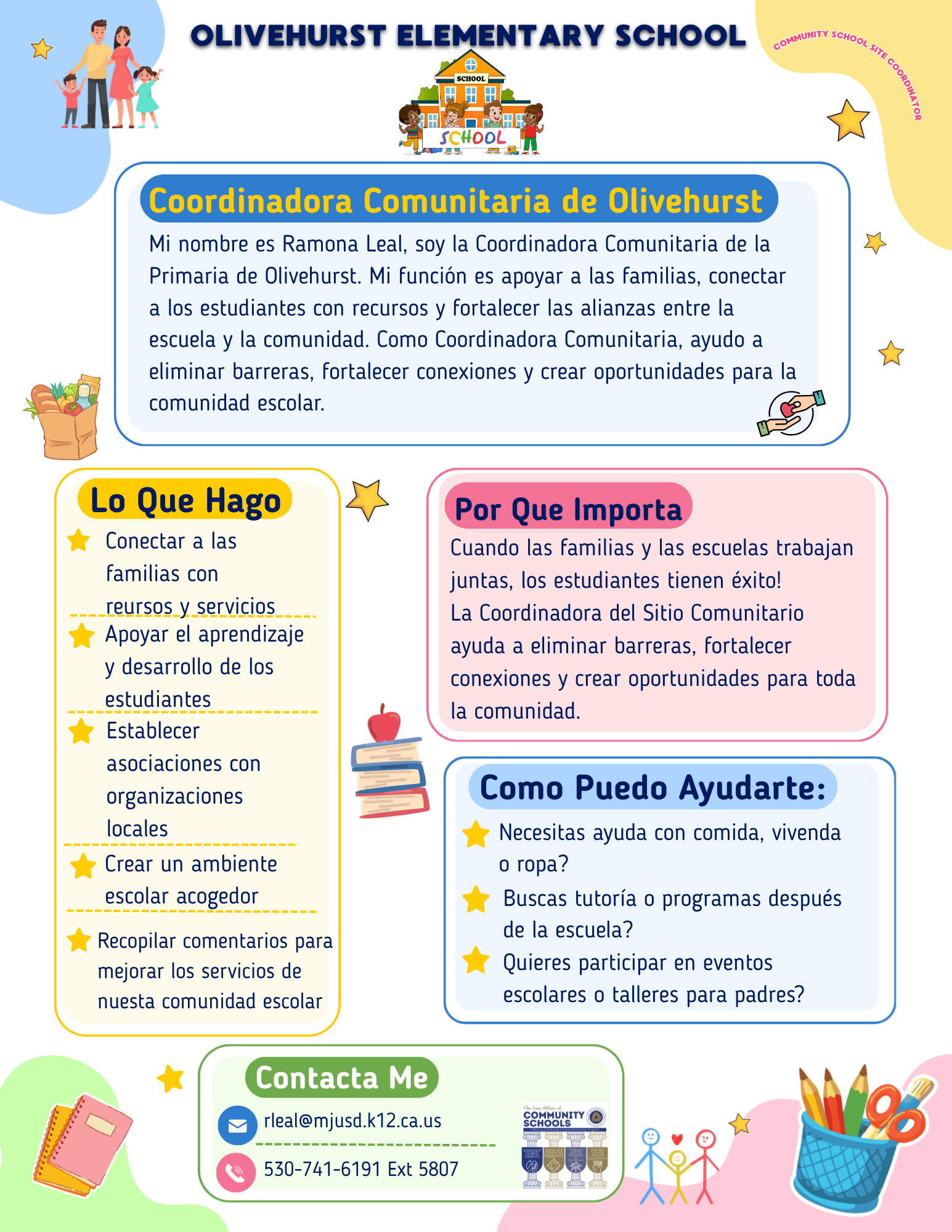 Community Site Note Spanish